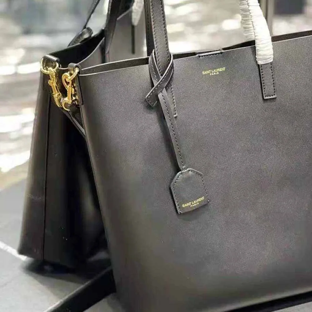 Saint Laurent YSL Shopping Bag Saint Laurent Toy in Supple Leather for Women Saint Laurent YSL Shopping Bag Saint Laurent Toy in Supple Leather for Women