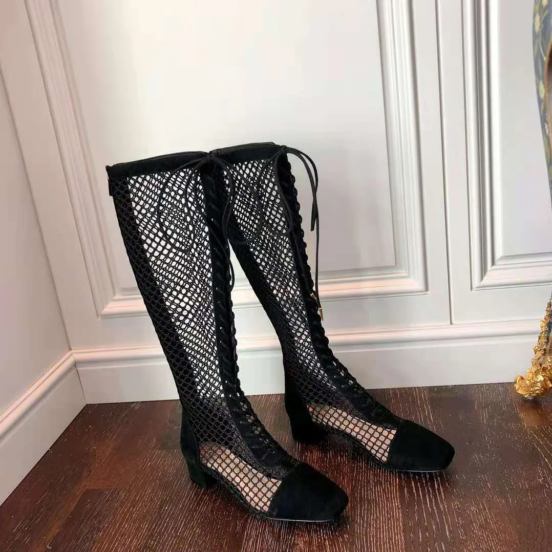 Dior Naughtily-D Ankle Boot Black Suede Calfskin for Women
