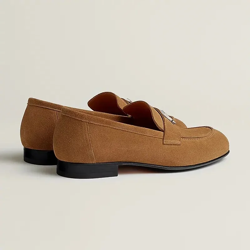 Hermes Paris Loafers Brun Fume