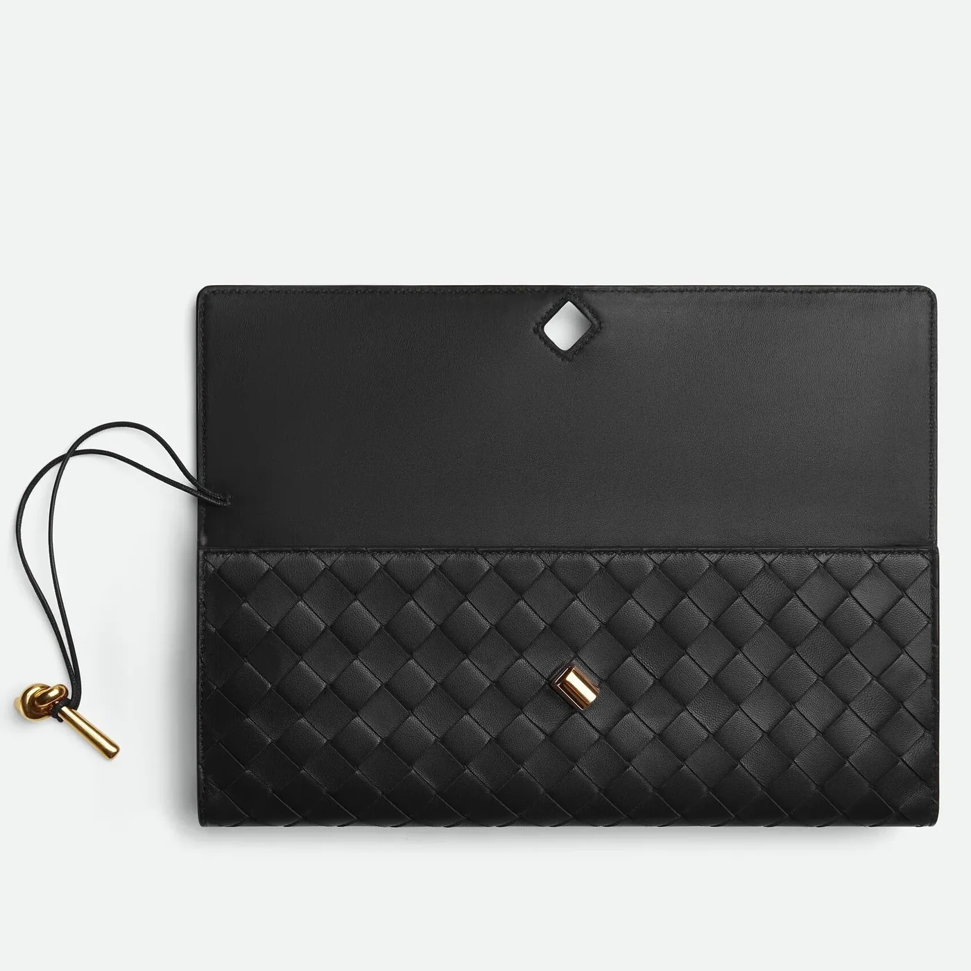 Bottega Veneta Andiamo Clutch Black / Bottega Veneta Andiamo Clutch Black /
