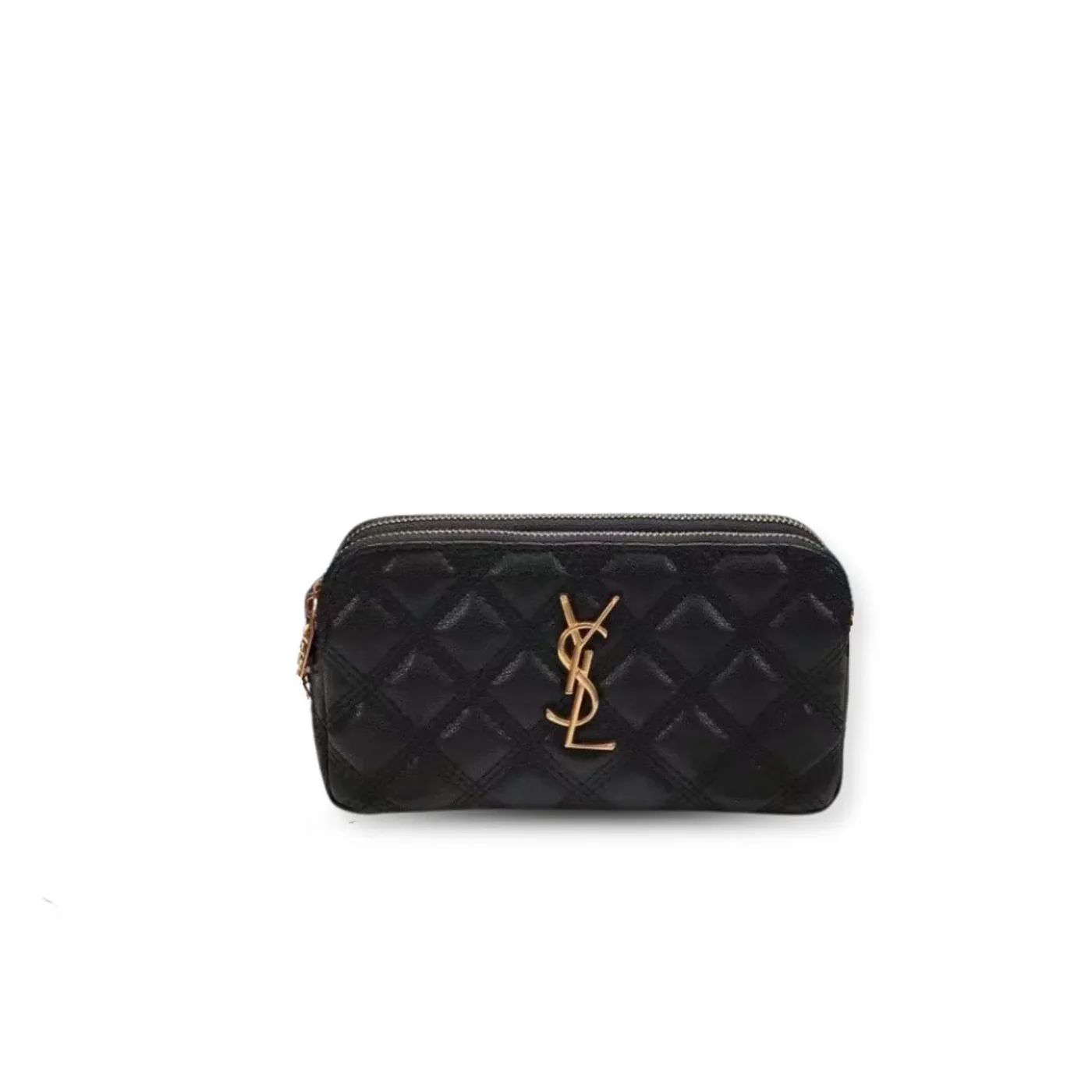 Saint Laurent Becky Crossbody Bag Black in YSL