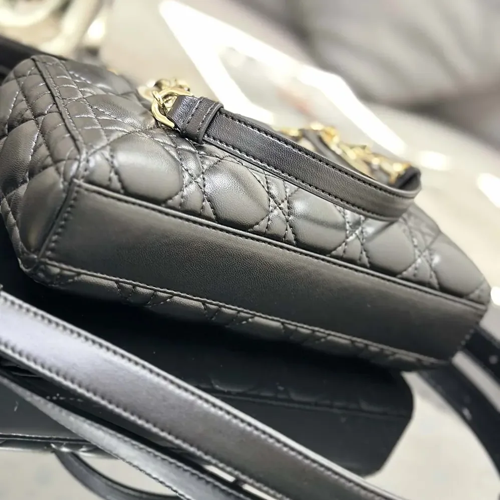 Dior Small Lady D-Joy Bag Black Cannage Lambskin for Women Dior Small Lady D-Joy Bag Black Cannage Lambskin for Women