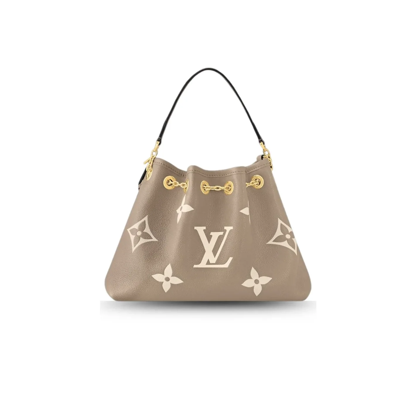 Louis Vuitton LV Bundle Monogram Empreinte Grey in Cream /