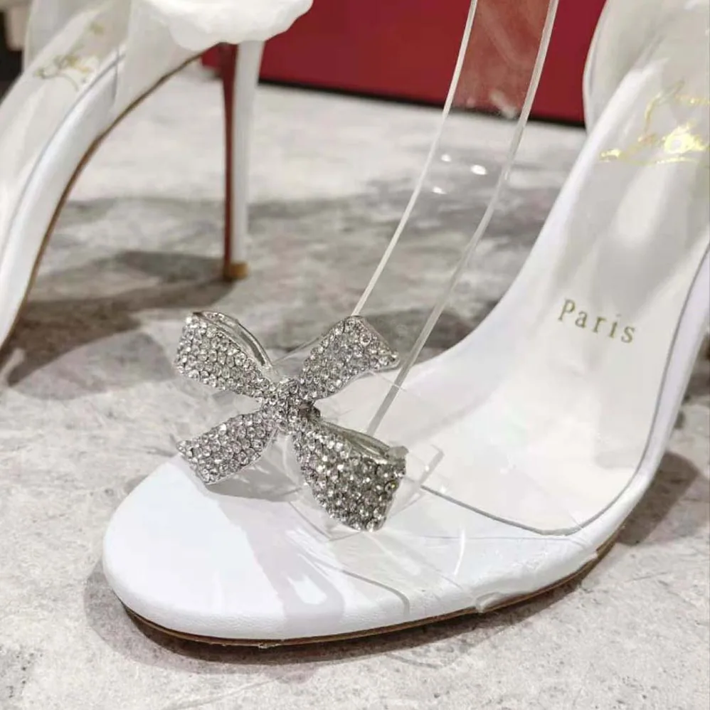 Christian Louboutin Astrinodo 100 mm Heel Height for Women in White