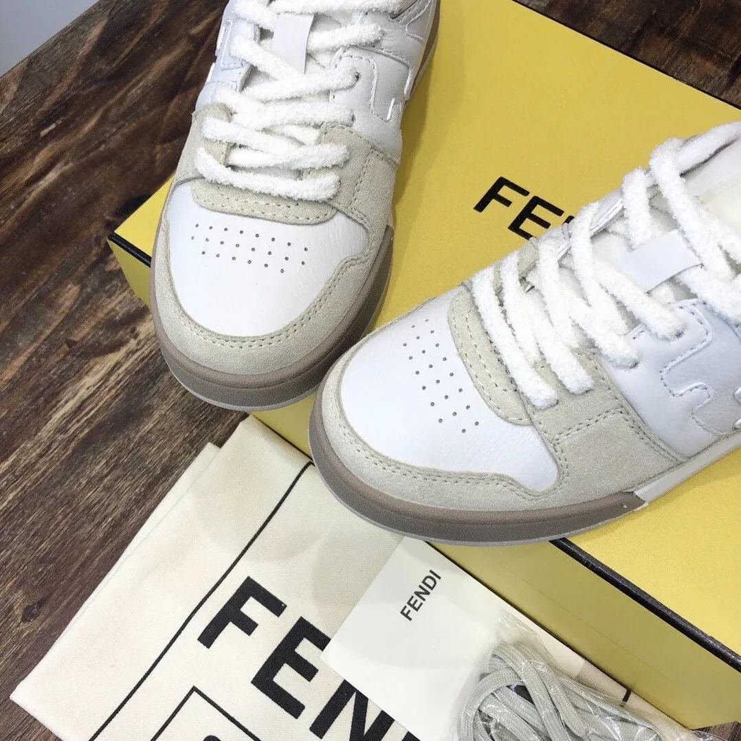 Fendi Match Low Tops Sneakers White 7E1493AHH2F1FHS Fendi Match Low Tops Sneakers White 7E1493AHH2F1FHS