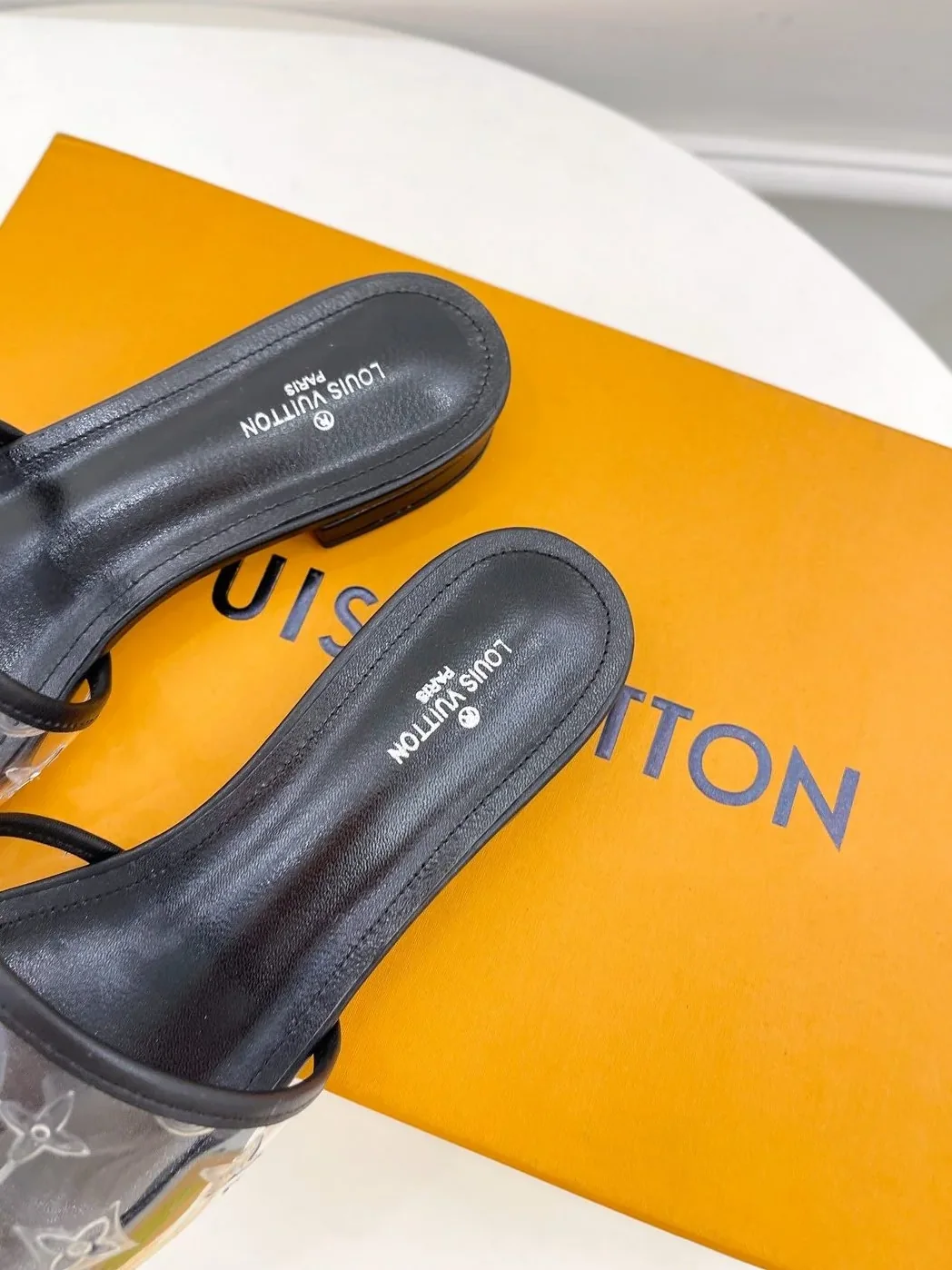 Louis Vuitton Revival Flat Mule Black for Women