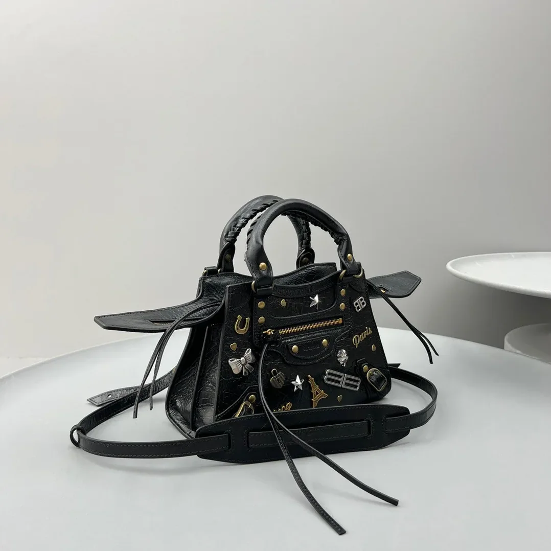 Balenciaga Neo Cagole XS Handbag Black /