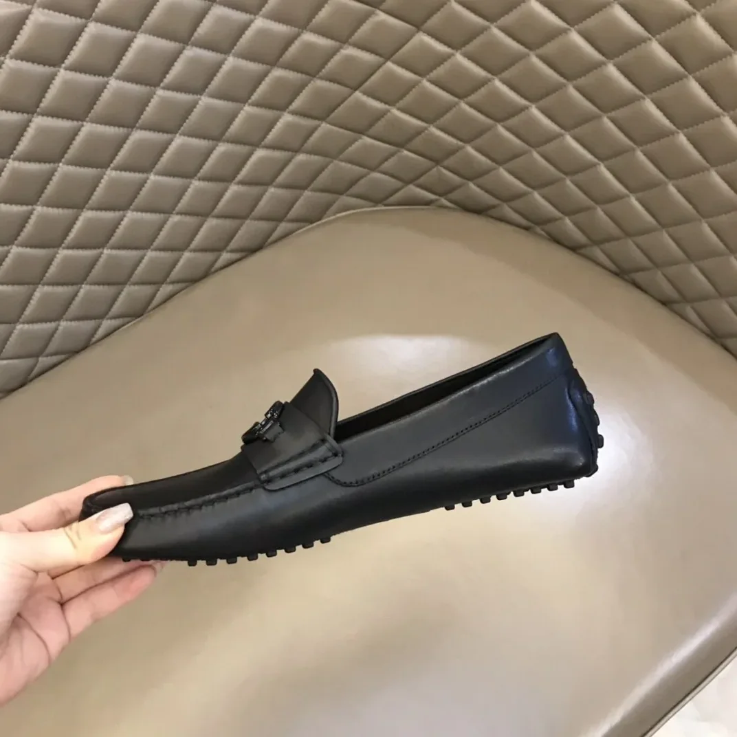 Loafer With Interlocking G Black