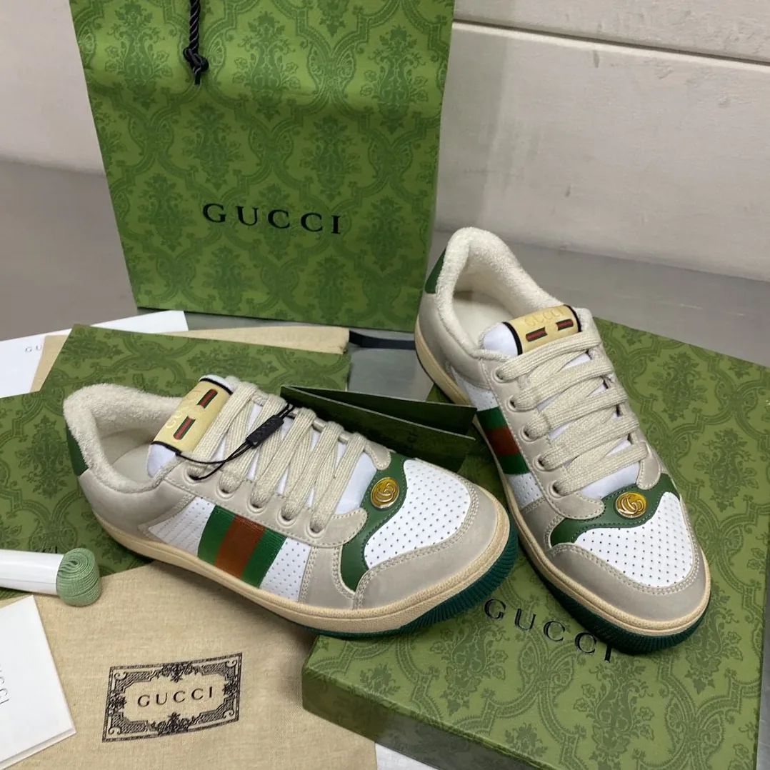 Gucci Screener GG Sneaker Light Grey Gucci Screener GG Sneaker Light Grey
