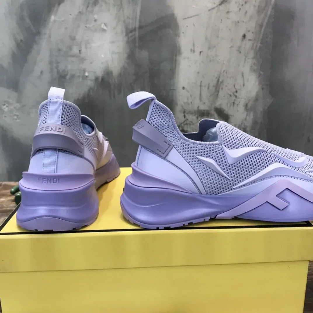 Fendi Flow Purple Sneakers 7E1504AHI8F1GB9 Fendi Flow Purple Sneakers 7E1504AHI8F1GB9
