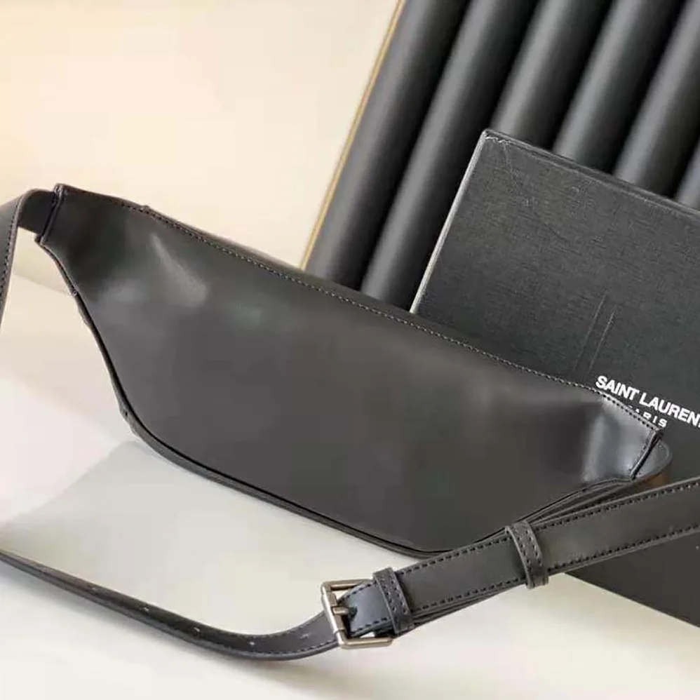 Saint Laurent YSL Classic Monogram Belt Bag in Soft Lambskin for Women Saint Laurent YSL Classic Monogram Belt Bag in Soft Lambskin for Women