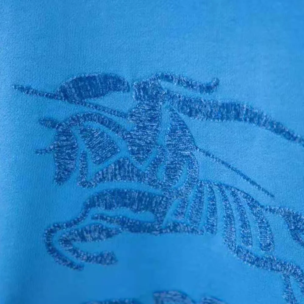 Burberry EKD Cotton Sweatshirt for Men in Blue Burberry EKD Cotton Sweatshirt for Men in Blue