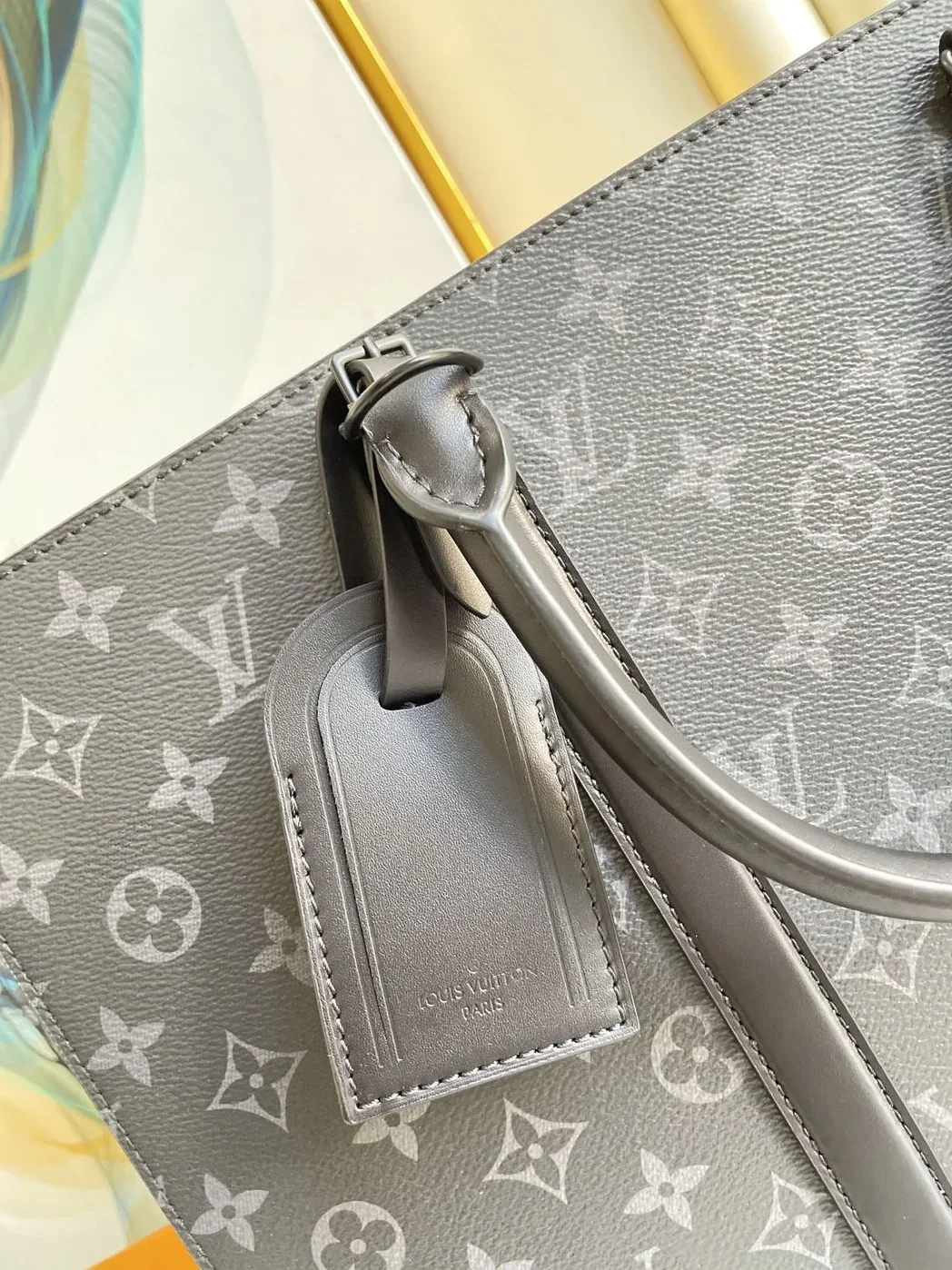 Louis Vuitton Sac Plat Horizontal Zippe Monogram Eclipse