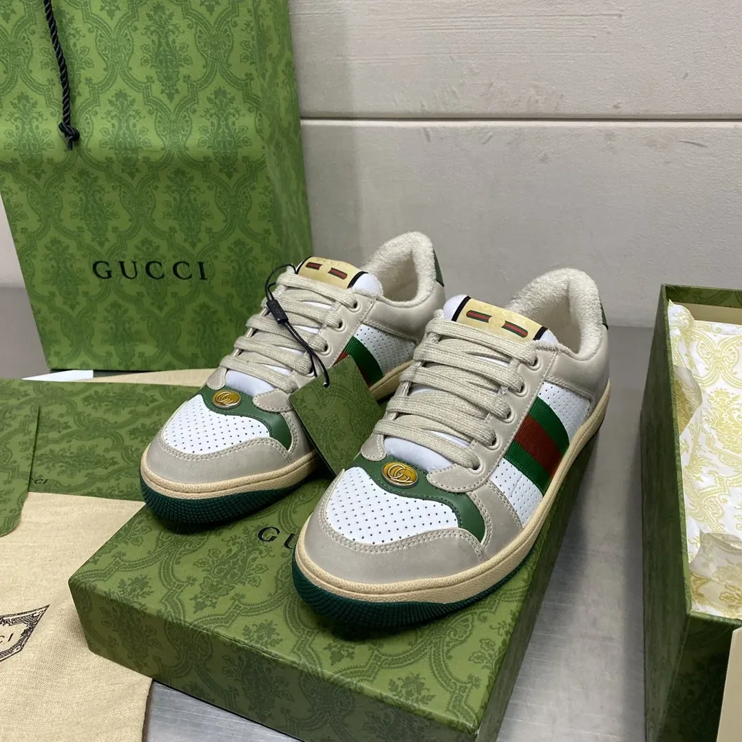 Gucci Screener GG Sneaker Light Grey Gucci Screener GG Sneaker Light Grey