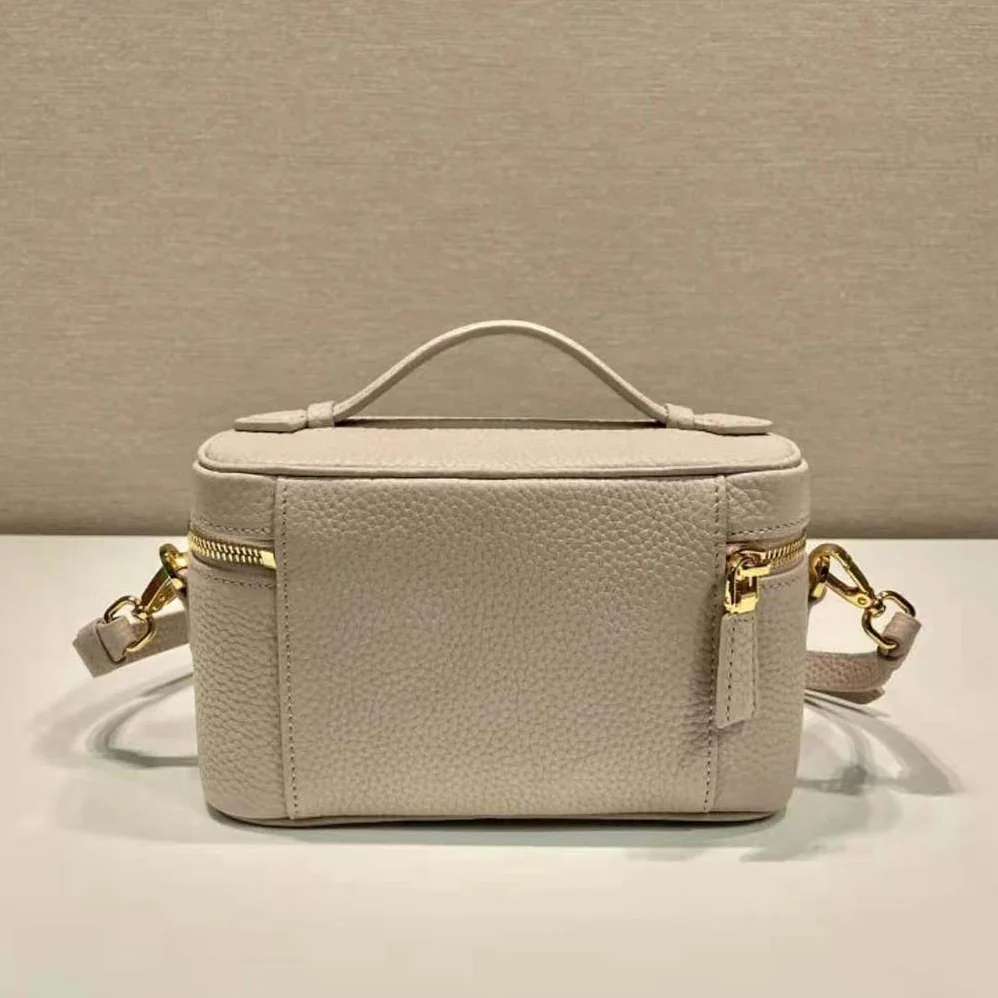 Prada Leather Mini-Bag for Women in Sandy Prada Leather Mini-Bag for Women in Sandy