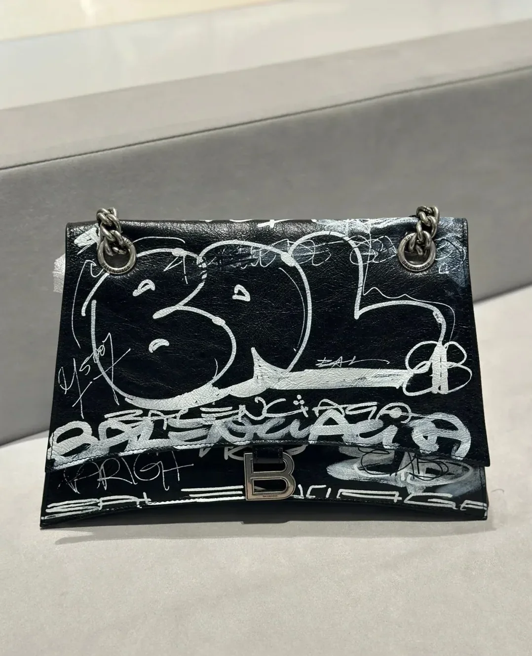 Balenciaga Crush Old School Bag Black / Balenciaga Crush Old School Bag Black /