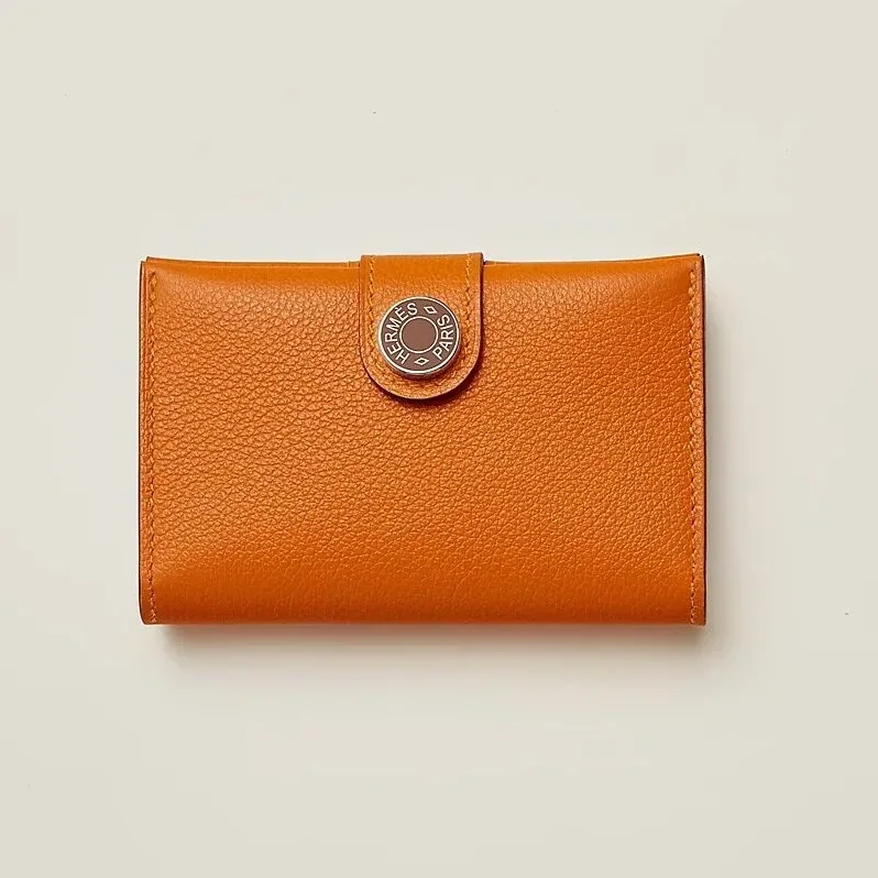 Hermes R.M.S Card Holder Abricot / Hermes R.M.S Card Holder Abricot /