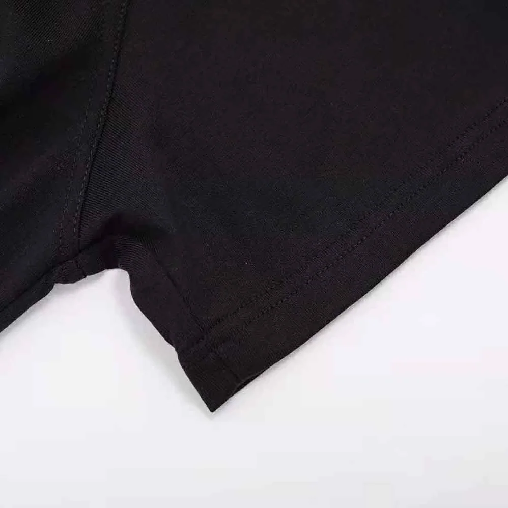 Loewe Anagram Embroidered T-shirt in Cotton for Men in Black Loewe Anagram Embroidered T-shirt in Cotton for Men in Black