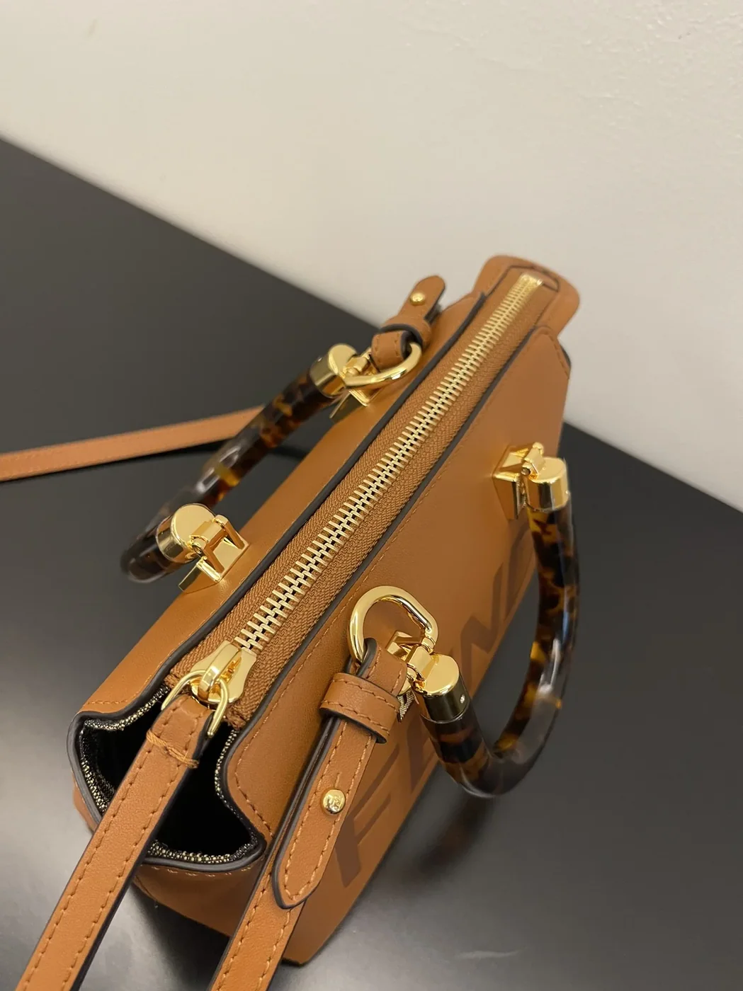 Fendi By The Way Brown Mini Bag / 8BS067 ABVL F0NYJ Fendi By The Way Brown Mini Bag / 8BS067 ABVL F0NYJ