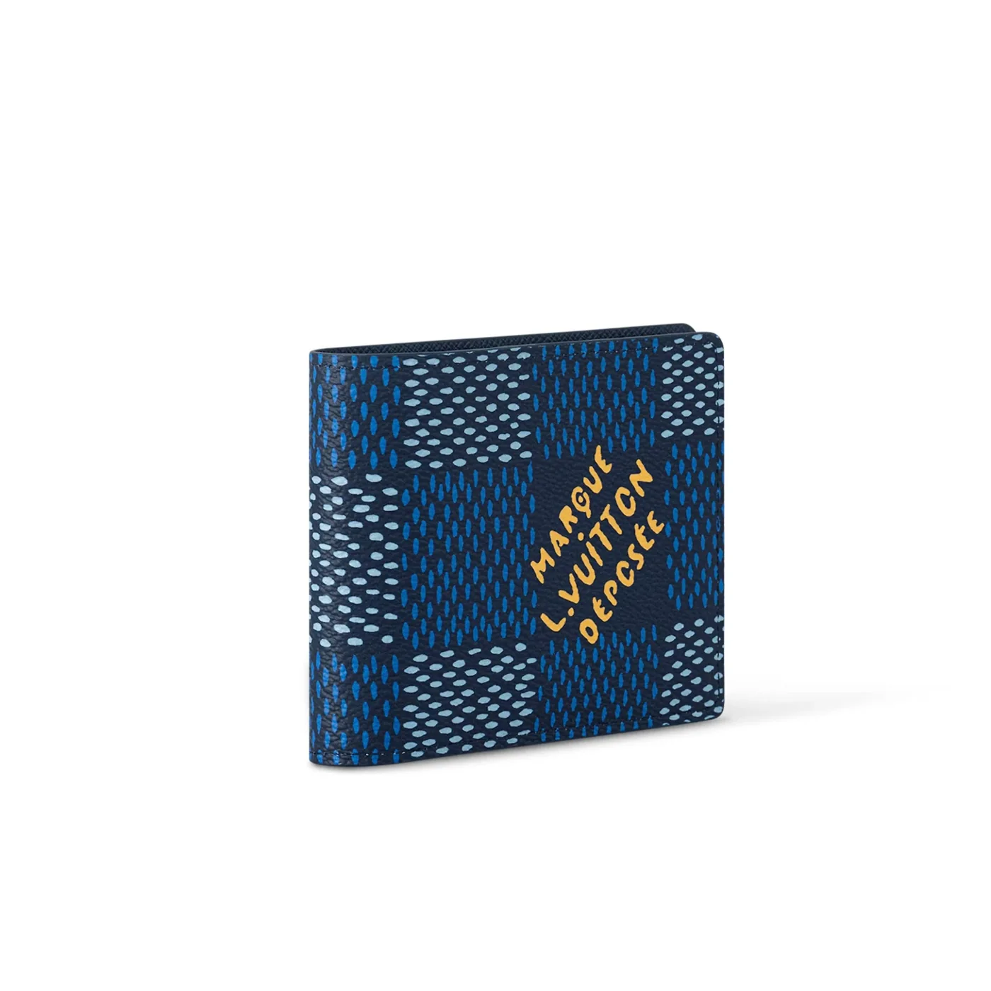 Louis Vuitton Multiple Wallet Blue 4.5 Inches/ Louis Vuitton Multiple Wallet Blue 4.5 Inches/