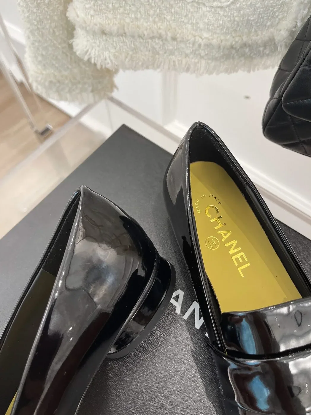 Chanel Loafer With Logo Bright Black for Women Chanel Loafer With Logo Bright Black for Women