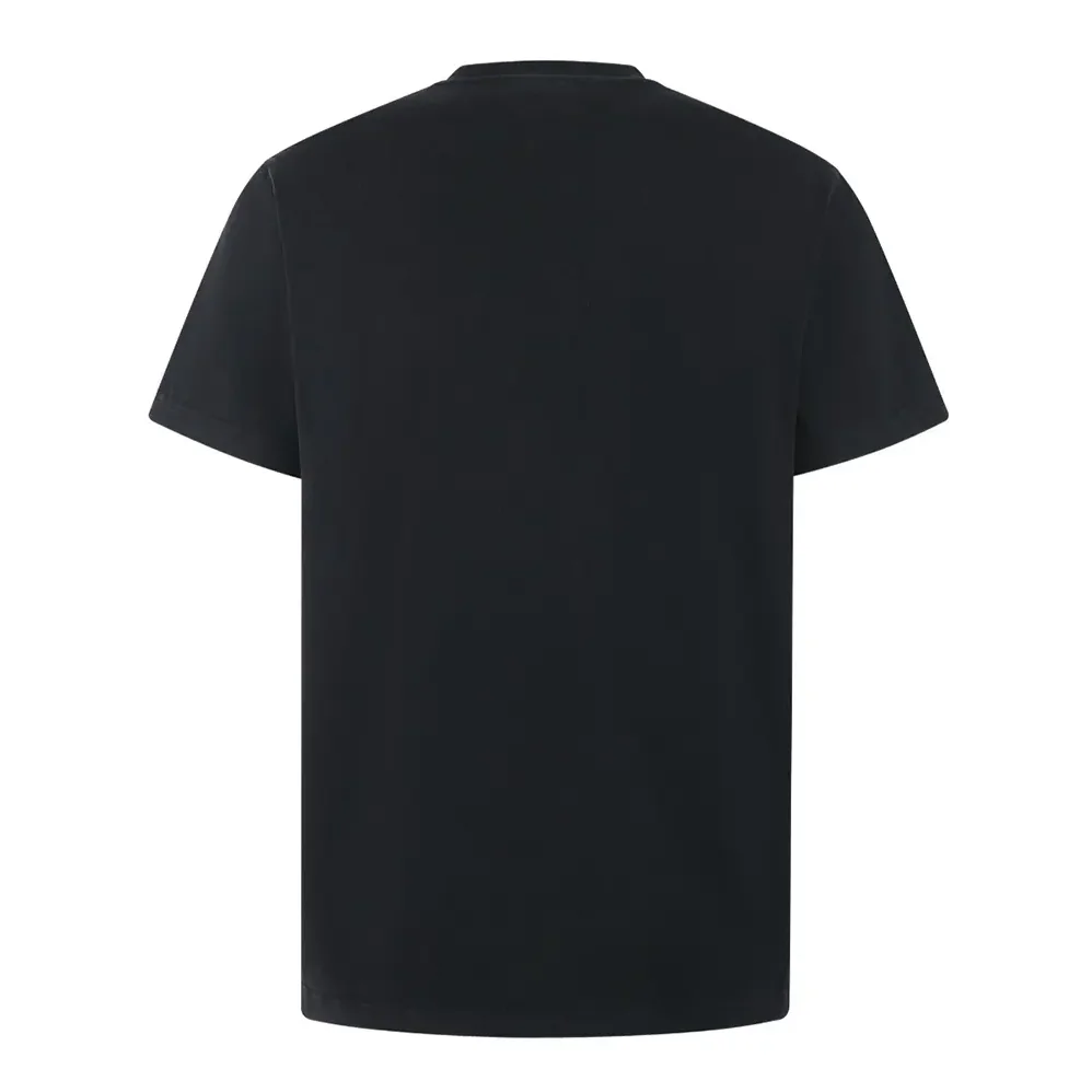 Dior T-Shirt with Embroidery Relaxed Fit Black and White Cotton Jersey for Women Dior T-Shirt with Embroidery Relaxed Fit Black and White Cotton Jersey for Women