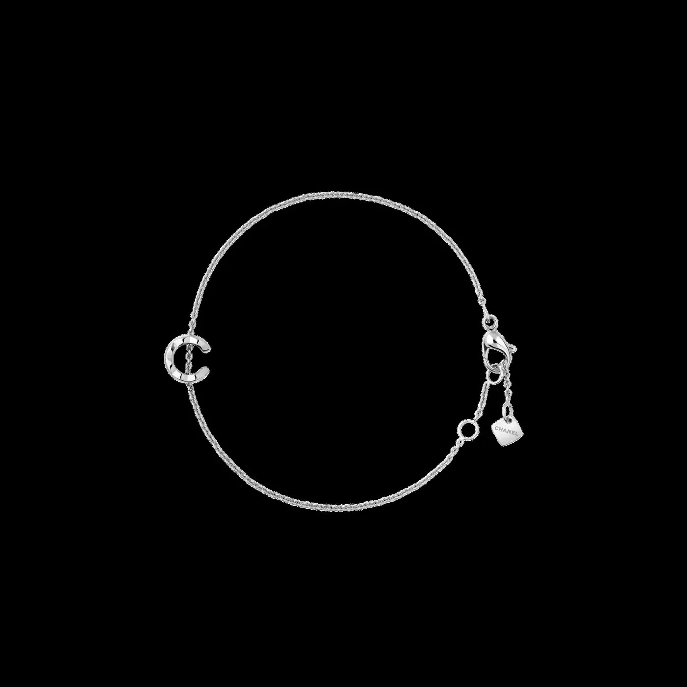 Chanel Coco Bracelet Silver Hardware