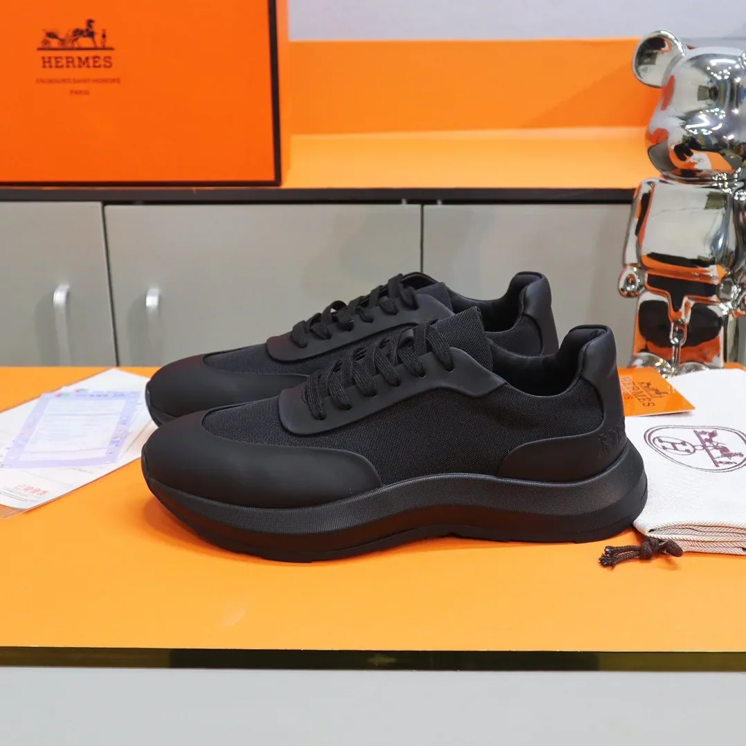 Hermes Gramme Sneakers Black Hermes Gramme Sneakers Black