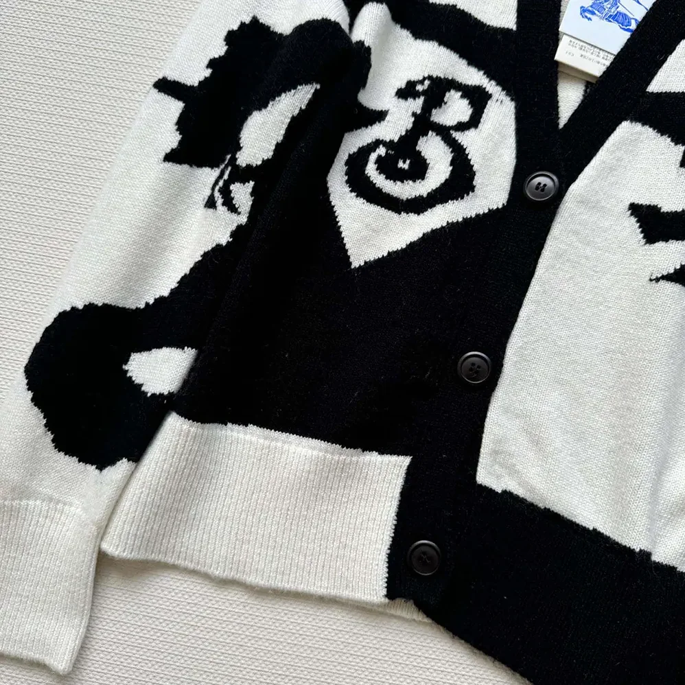 Burberry EKD Cashmere Cardigan for Men