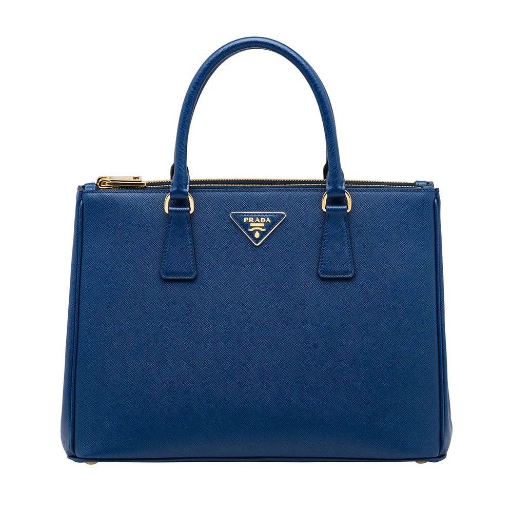 Prada Prada Galleria Bag in Saffiano Leather for Women in Blue
