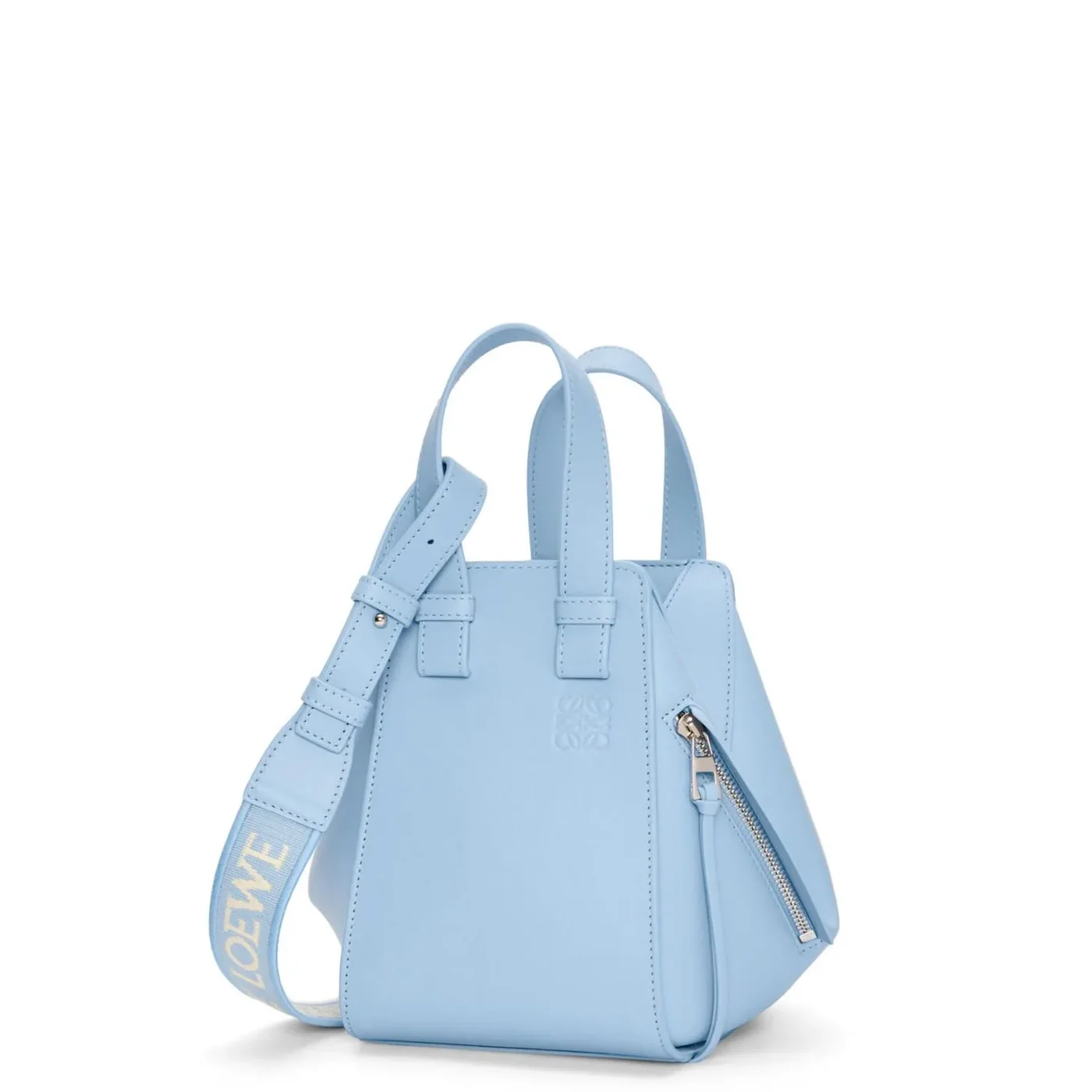 Loewe Hammock Compact Bag Dusty Blue A538H13X14- 8.2 Inches/