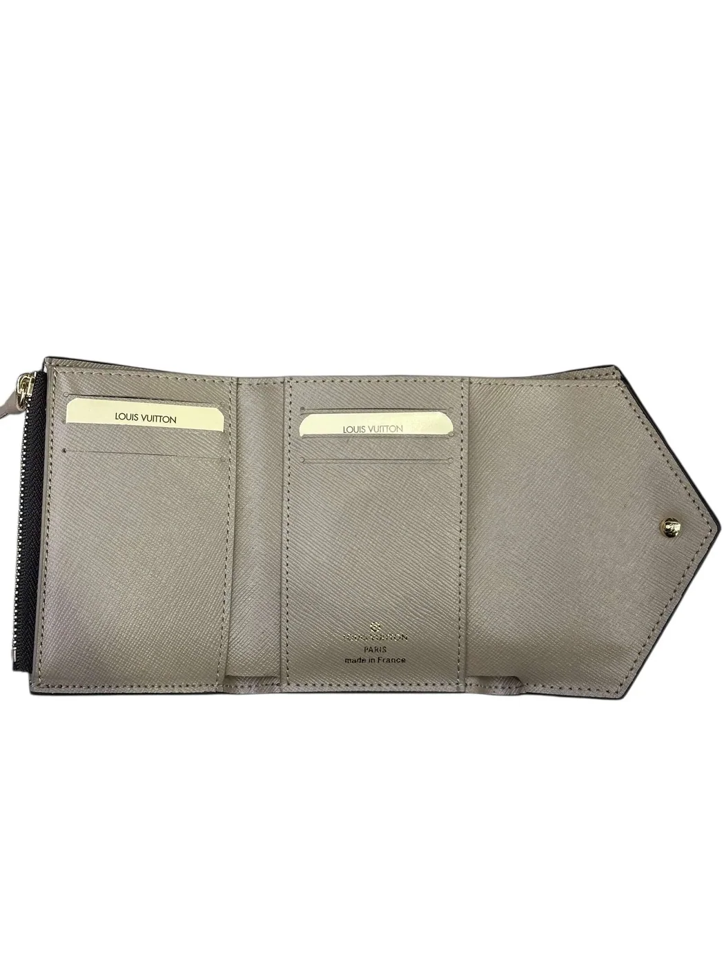 Victorine Wallet Gray Monogram Canvas