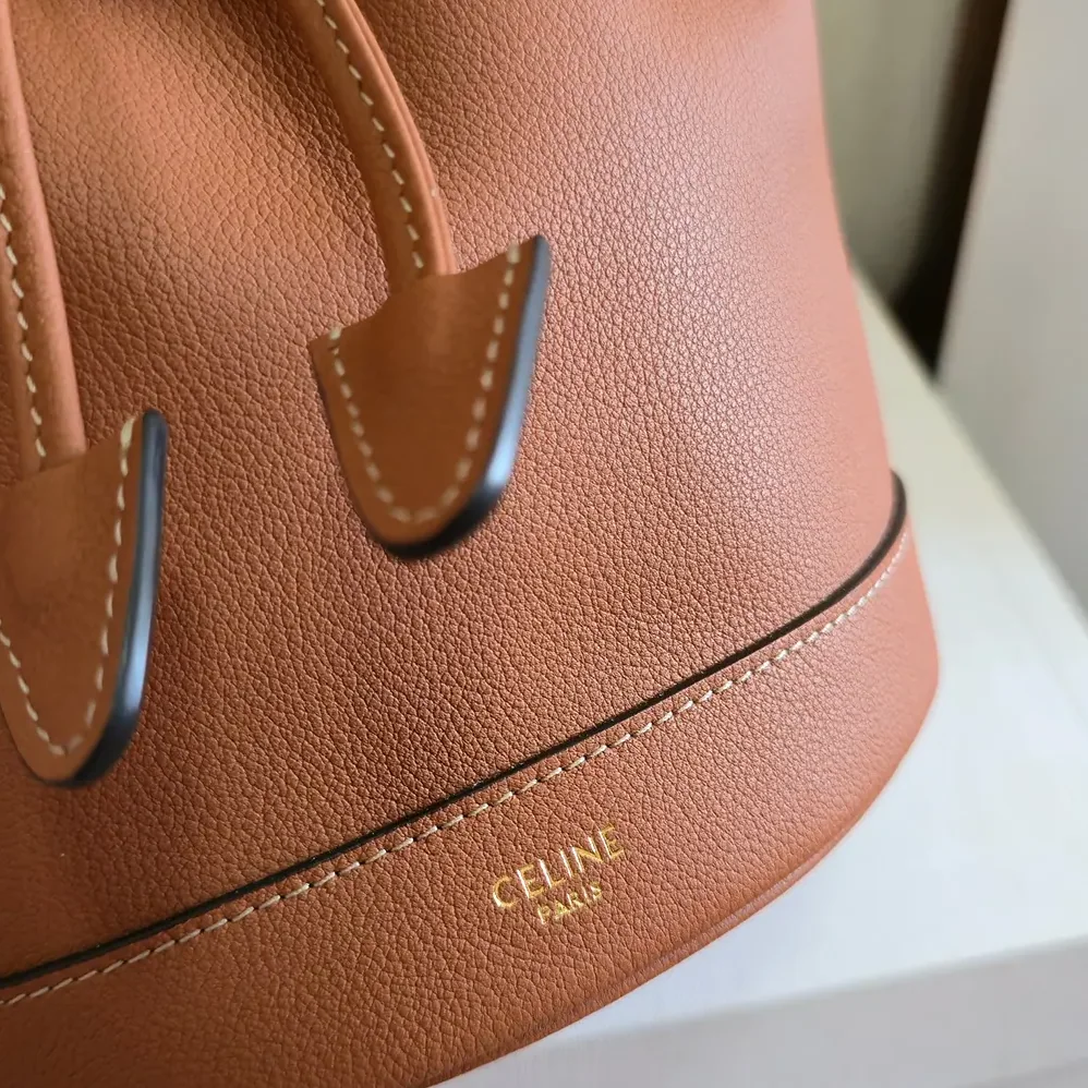 Celine Teen Clara Bag in Supple Grained Calfskin for Women