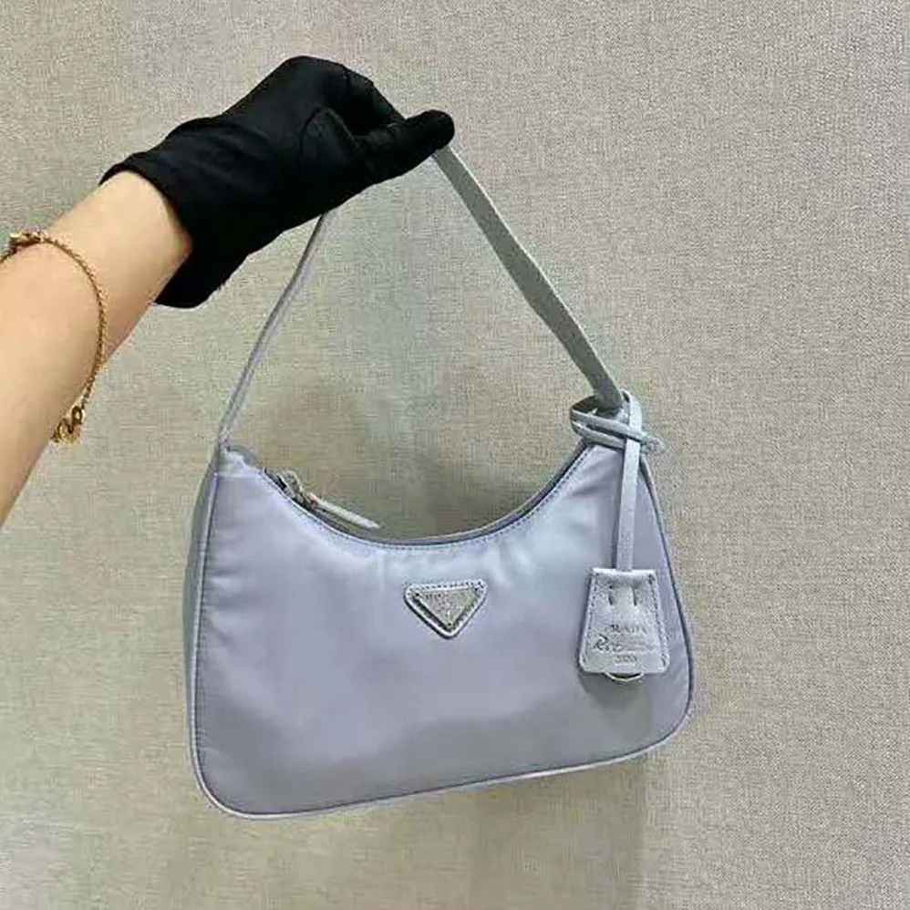 Prada Re-Nylon Re-Edition 2000 Mini-Bag for Women in Silver