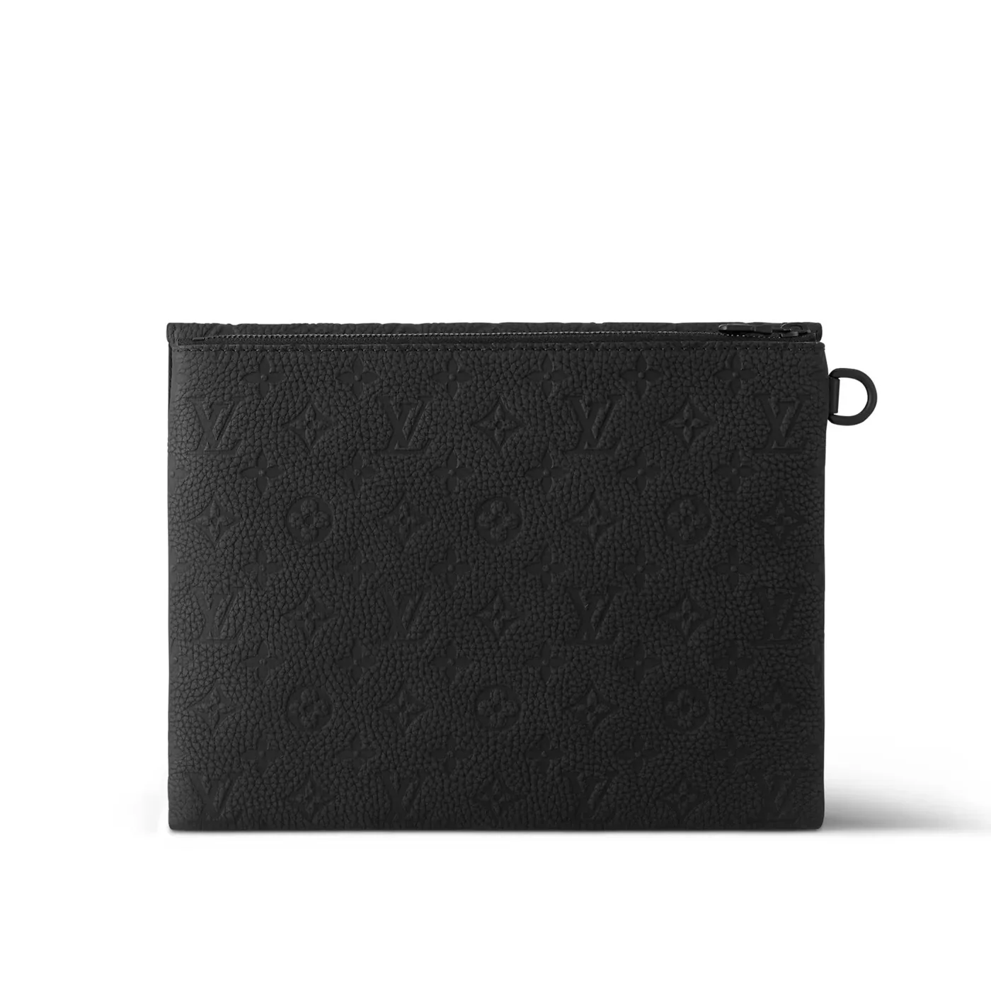 Louis Vuitton Pochette S-Lock Pouch / Black Black Hardware