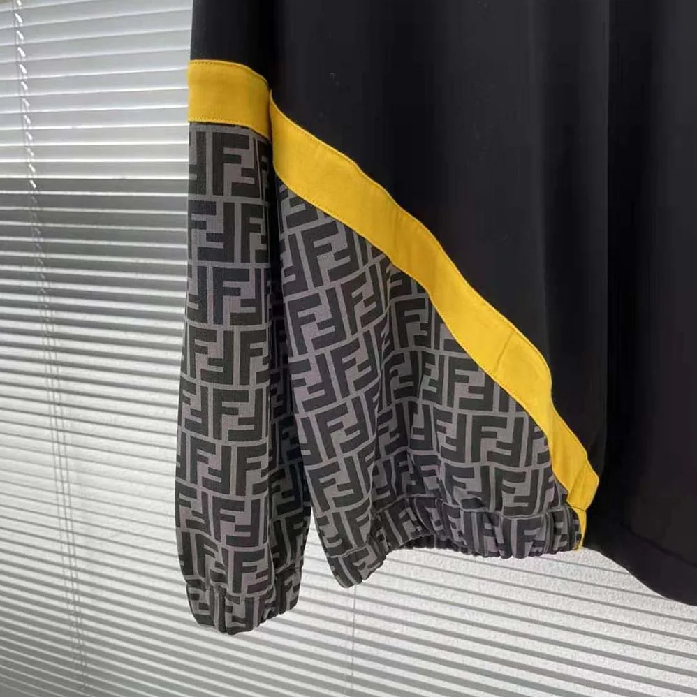 Fendi Black Jersey Sweatshirt-FAF681AN67F1KRX for Men