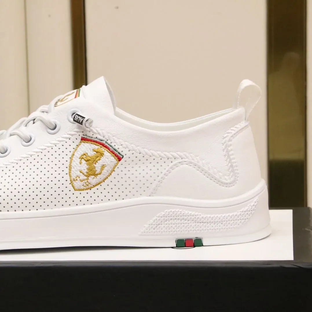 Gucci Ferrari Sneaker Loafer White for Men Gucci Ferrari Sneaker Loafer White for Men