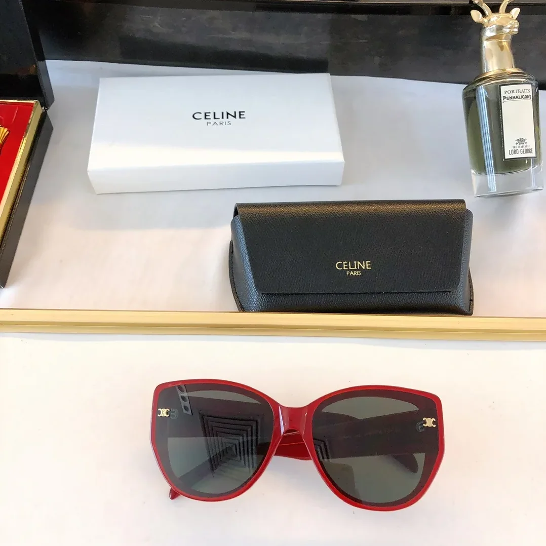 Celine Triomphe Sunglasses Red Celine Triomphe Sunglasses Red