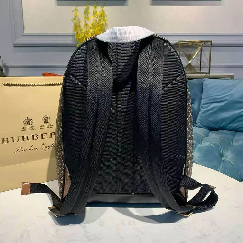 Burberry Monogram Stripe Print E for Women in canvas Backpack
