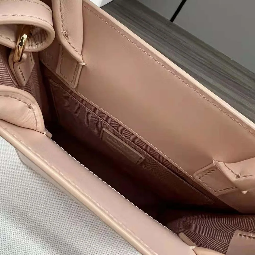 Loewe Standard A5 Tote in Sleek Calfskin for Women in Pink Loewe Standard A5 Tote in Sleek Calfskin for Women in Pink