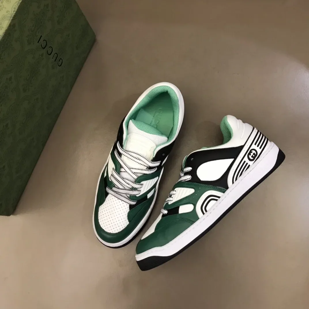 Gucci Basket Sneaker Dark Green for Men