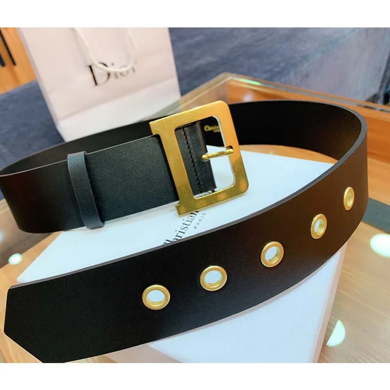 Dior Diorquake Belt in Black Calfskin for Women