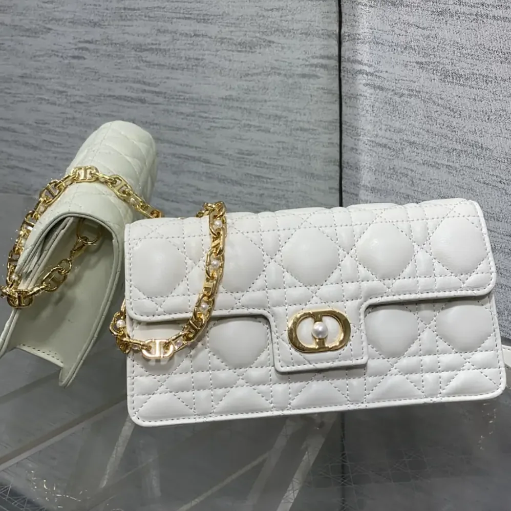 Dior Jolie Mini Bag Latte Cannage Lambskin for Women Dior Jolie Mini Bag Latte Cannage Lambskin for Women