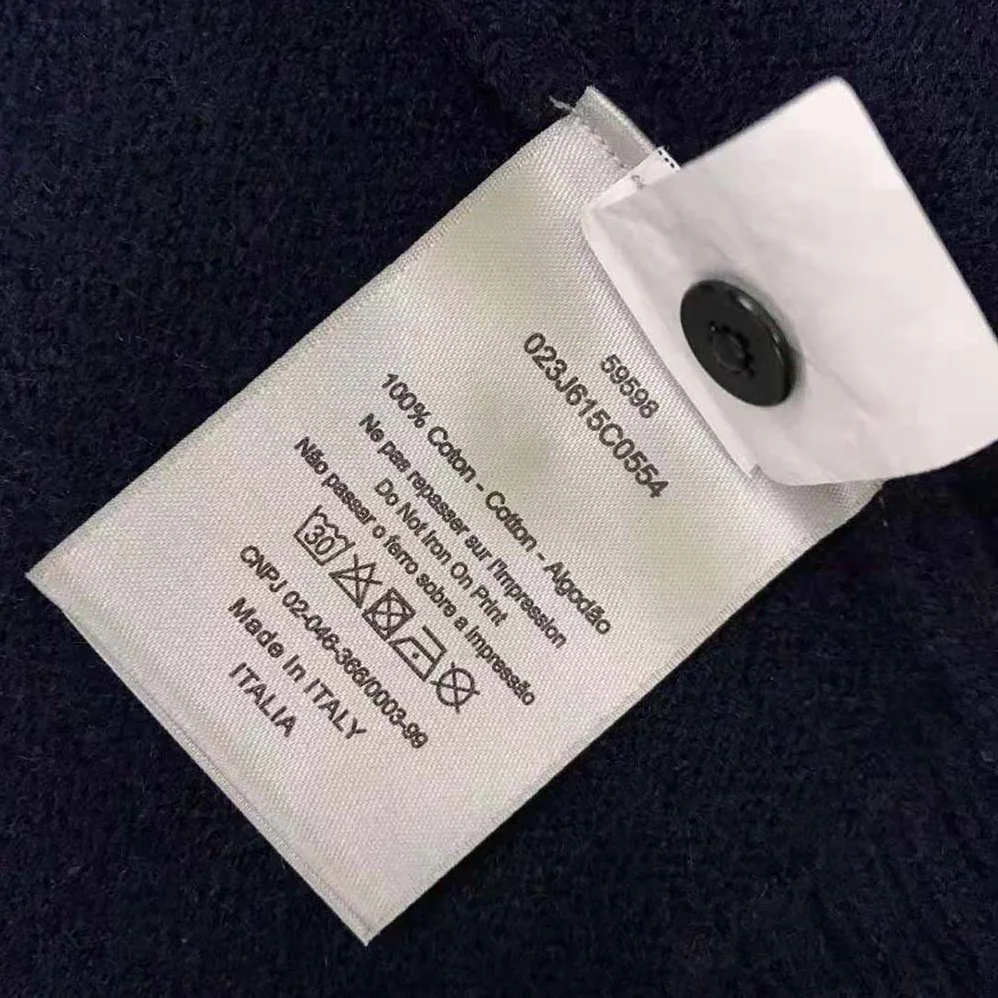Dior Christian Dior Atelier Sweater Blue Wool Jersey for Women
