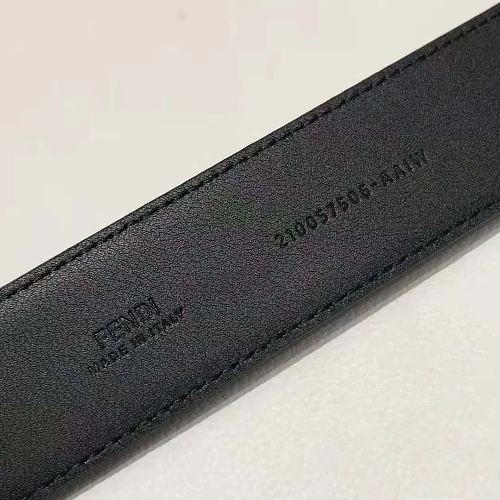 Fendi Black Leather Belt for Women Fendi Black Leather Belt for Women