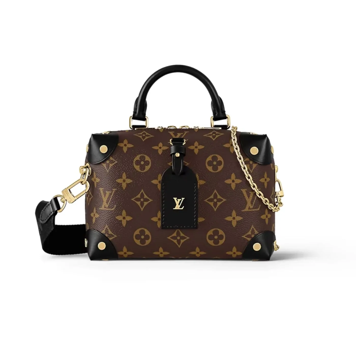 Louis Vuitton Petite Malle Souple Monogram Canvas Brown / LV