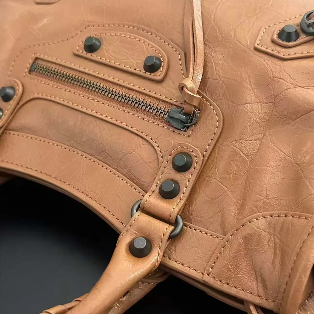 Balenciaga Le City Small Bag Metallized in Brown for Women Balenciaga Le City Small Bag Metallized in Brown for Women
