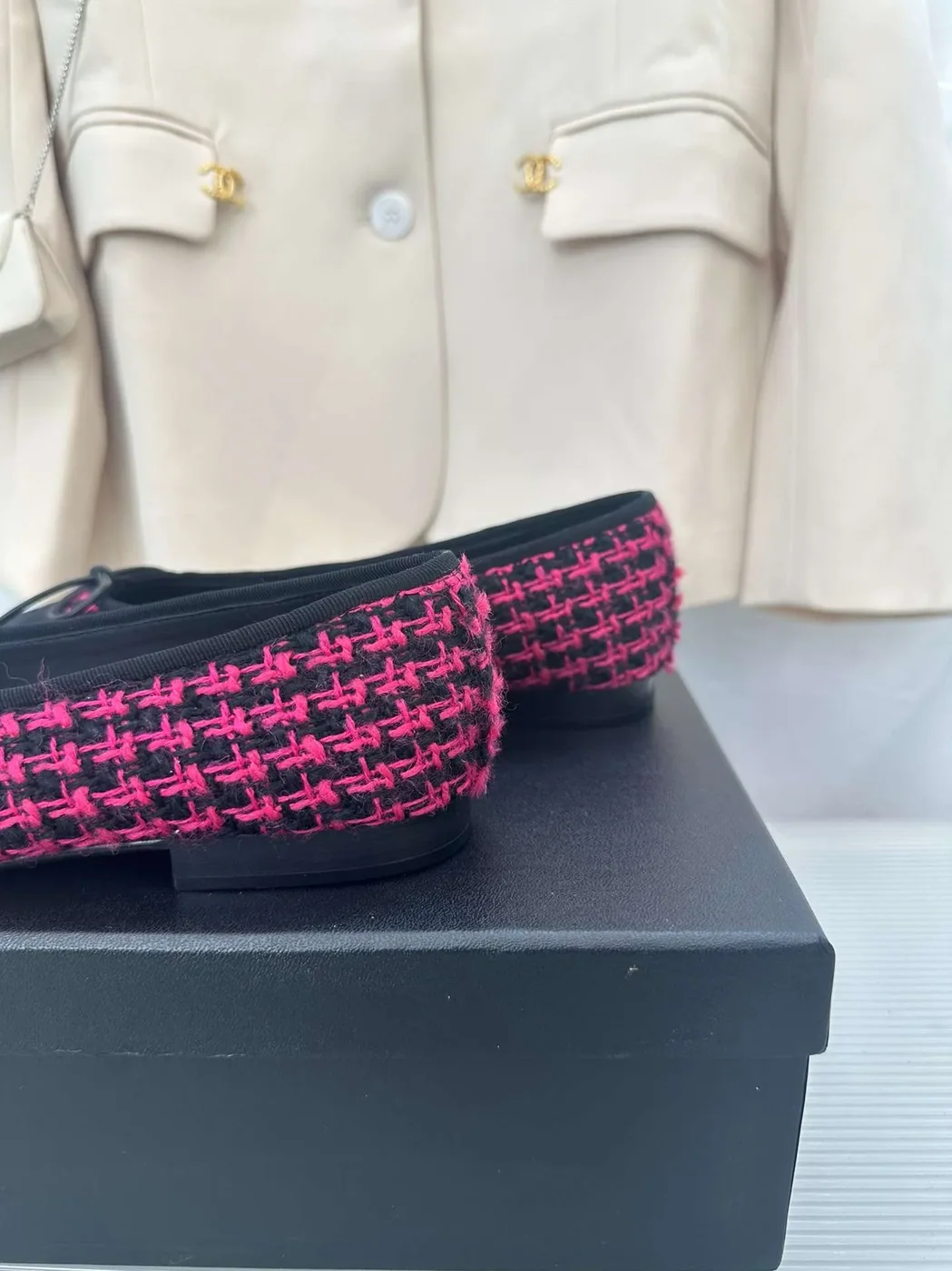 Chanel Ballerina Logo Ballet Pink Chanel Ballerina Logo Ballet Pink