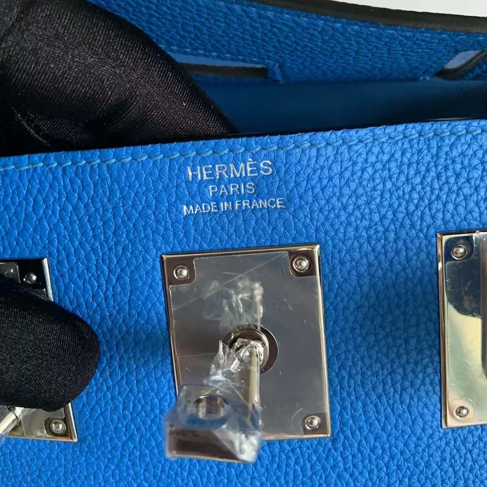 Hermes Hac A Dos PM Backpack for Unisex in Blue