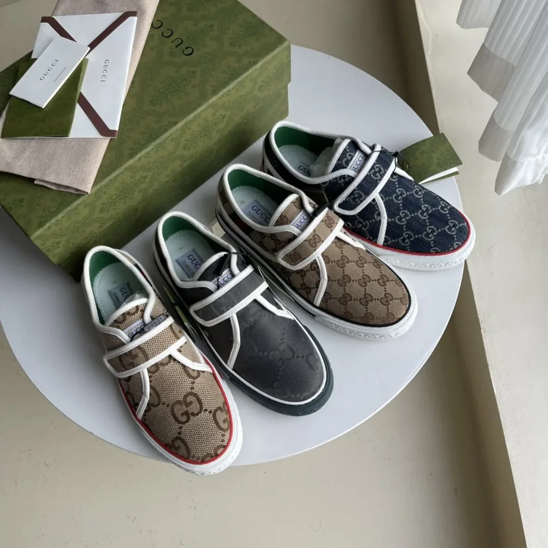 Gucci Tennis 1977 Sneaker Brown Red for Women